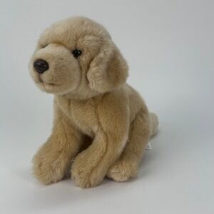 Golden Retriever Puppy Plush Stuffed Animal Soft Lab Dog Toy 9 Inch Sitting